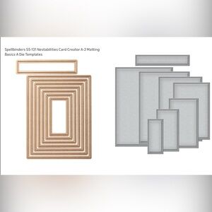 Card Creator A-2 Matting die-cut (Basic A)